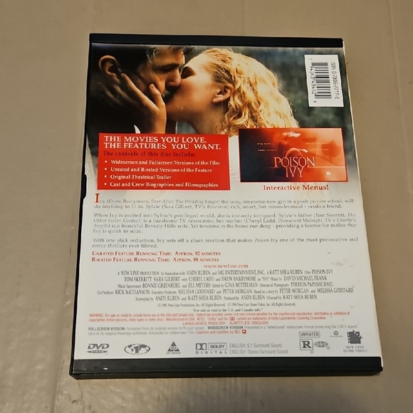 Poison Ivy DVD - Picture 2 of 4